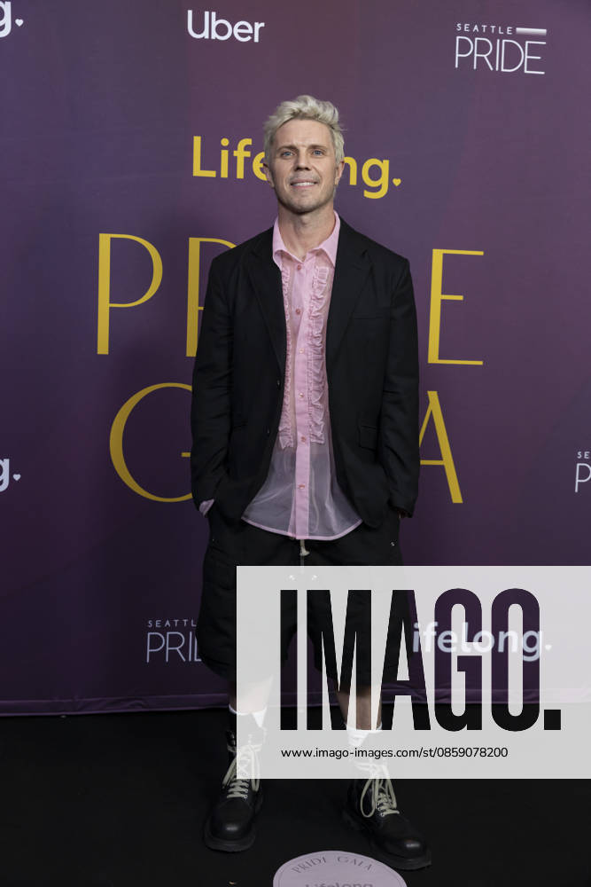 JAKE SHEARS, vocalist for the Scissor Sisters, attends the Pride Gala at the Sanctuary in Seattle on Saturday, June 13. 2026. The inaugural celebration benefits Lifelongâ€⠢s programs providing food and nutrition, aging and disability, housing, and HIV care prevention for communities facing barriers. Seattle USA - ZUMAg235 20260613_zap_g235_028