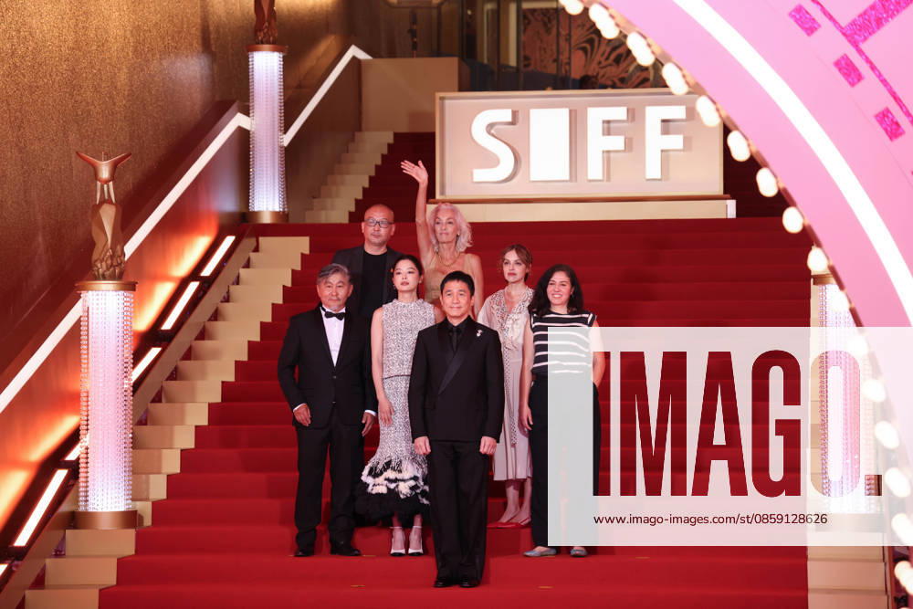 Actor Tony Leung Chiu-wai and actress Xin Zhilei arrive at the red carpet of the 28th Shanghai International Film Festival Gala Night on June 13, 2026 in Shanghai, China.