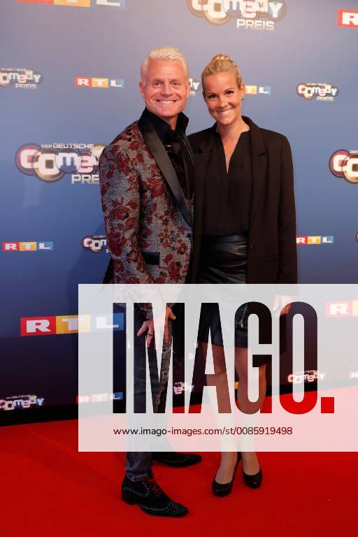 Guido Cantz and his wife Kerstin Ricker at the ceremony The German Comedy Award 2018 on 7 10 2018 in Koeln German Comedy Award 2018 in Koeln