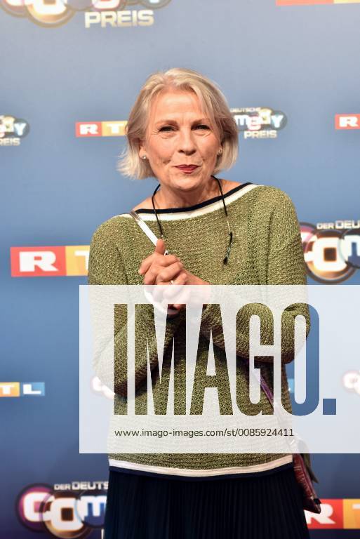 Gerburg Jahnke arrives on 07 10 2018 in Cologne for the German Comedy Award 2018