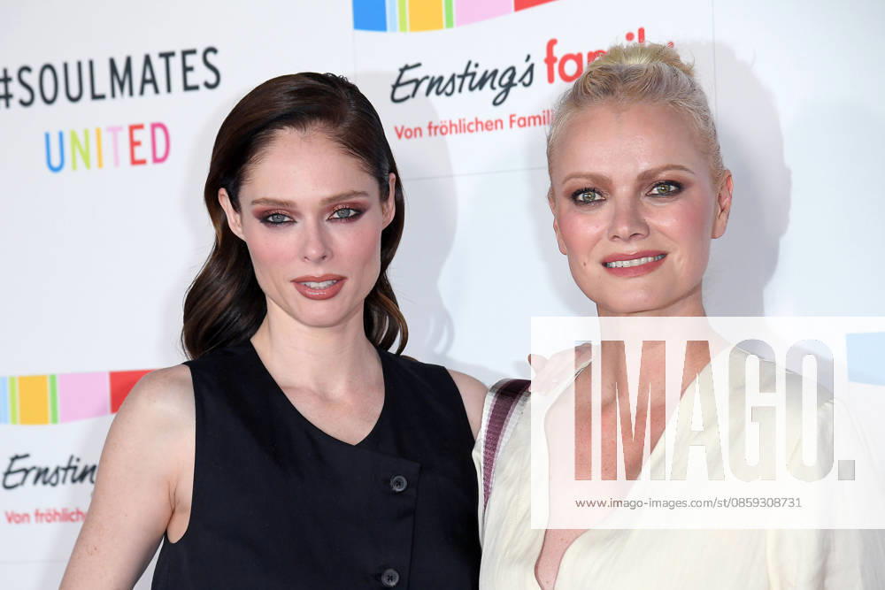 Coco Rocha and Franziska Knuppe at the ERNSTINGS FAMILY FASHION SHOW FALL WINTER 2026 at the Empire Riverside Hotel in Hamburg on June 16, 2026 ,detected_source_language