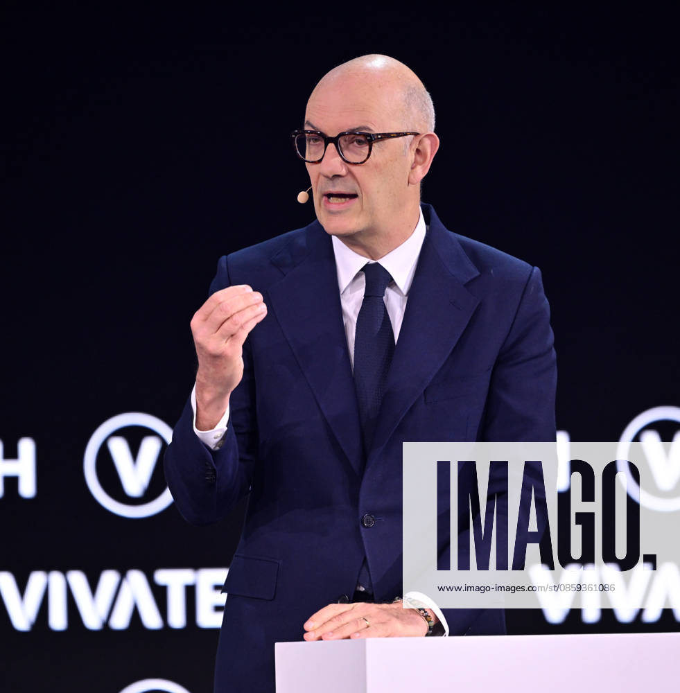 Paris VivaTech 2026 PARIS, FRANCE - JUNE 17: Roland Lescure, Minister for the Economy, Finance and Industrial and Energy Sovereignty France, speaks during the 10th edition of the VivaTech technology startup and innovation fair at the Porte de Versailles exhibition center in Paris, France, on June 17, 2026. Mustafa Yalcin Anadolu Paris France. Editorial use only. Please get in touch for any other usage.