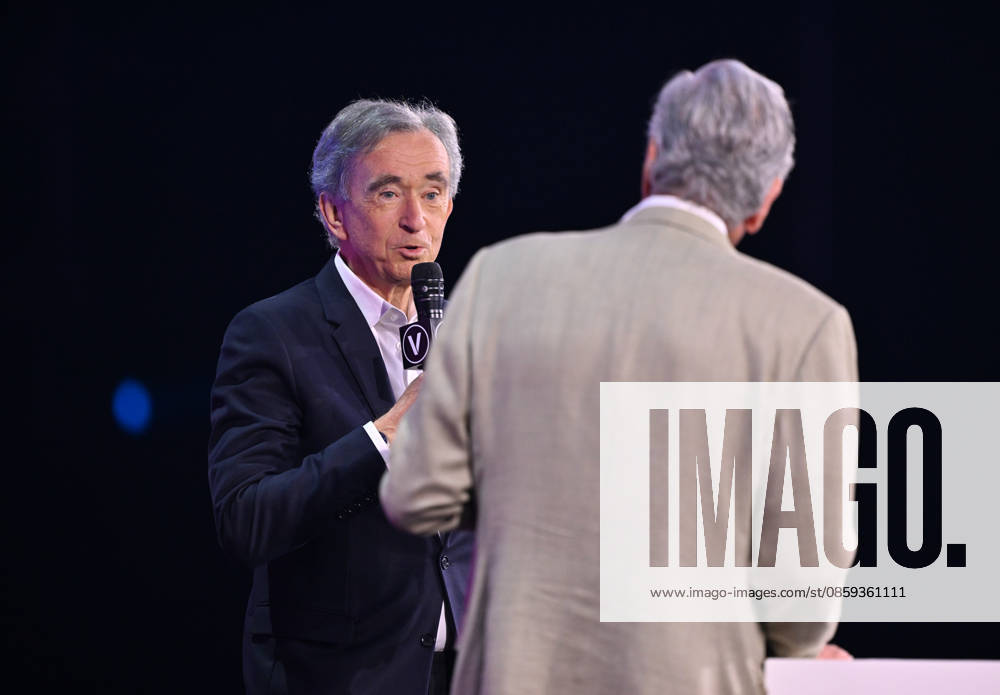 Paris VivaTech 2026 PARIS, FRANCE - JUNE 17: Bernard Arnault, Chairman and CEO of LVMH attends the 10th edition of the VivaTech technology startup and innovation fair at the Porte de Versailles exhibition center in Paris, France, on June 17, 2026. Mustafa Yalcin Anadolu Paris France. Editorial use only. Please get in touch for any other usage.