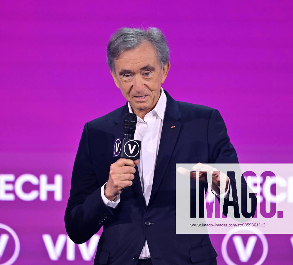 Paris VivaTech 2026 PARIS, FRANCE - JUNE 17: Bernard Arnault, Chairman and CEO of LVMH attends the 10th edition of the VivaTech technology startup and innovation fair at the Porte de Versailles exhibition center in Paris, France, on June 17, 2026. Mustafa Yalcin Anadolu Paris France. Editorial use only. Please get in touch for any other usage.