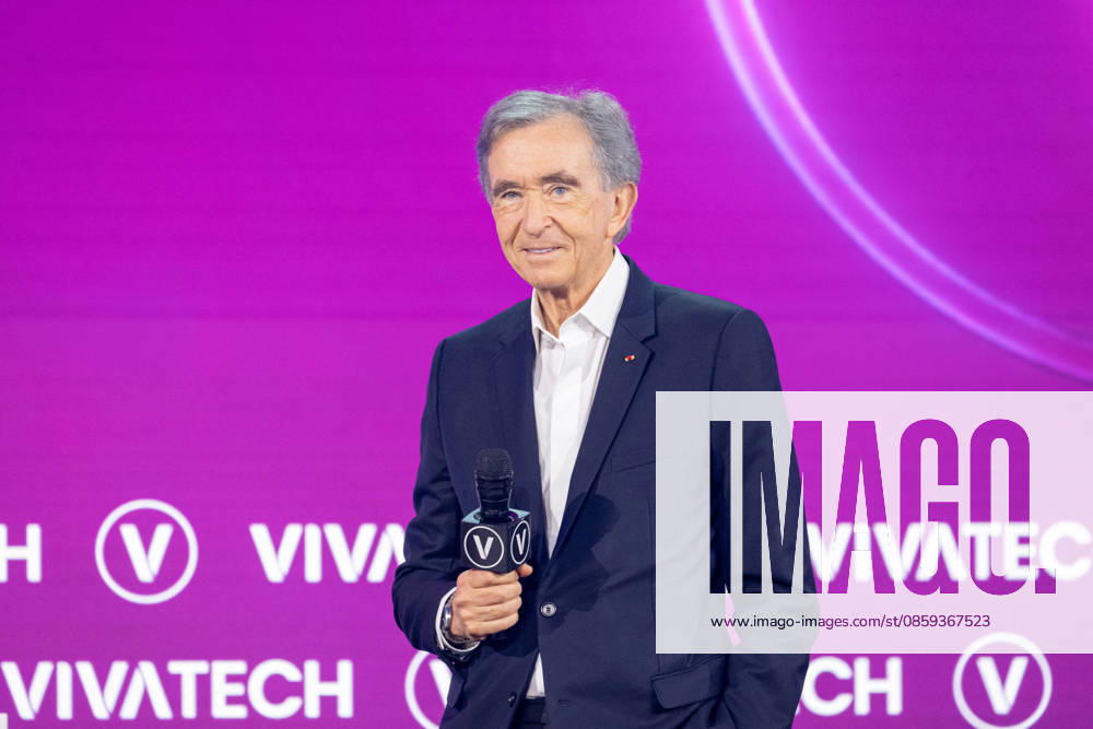 Vivatech 2026 - Opening Ceremony with Bernard Arnault LVMH chairman and CEO Bernard Arnault during the opening ceremony at the VivaTech technology startups and innovation fair at the Paris Expo Porte de Versailles, in Paris, France on June 17, 2026. Photo by Alexis Jumeau ABACAPRESS.COM Paris France