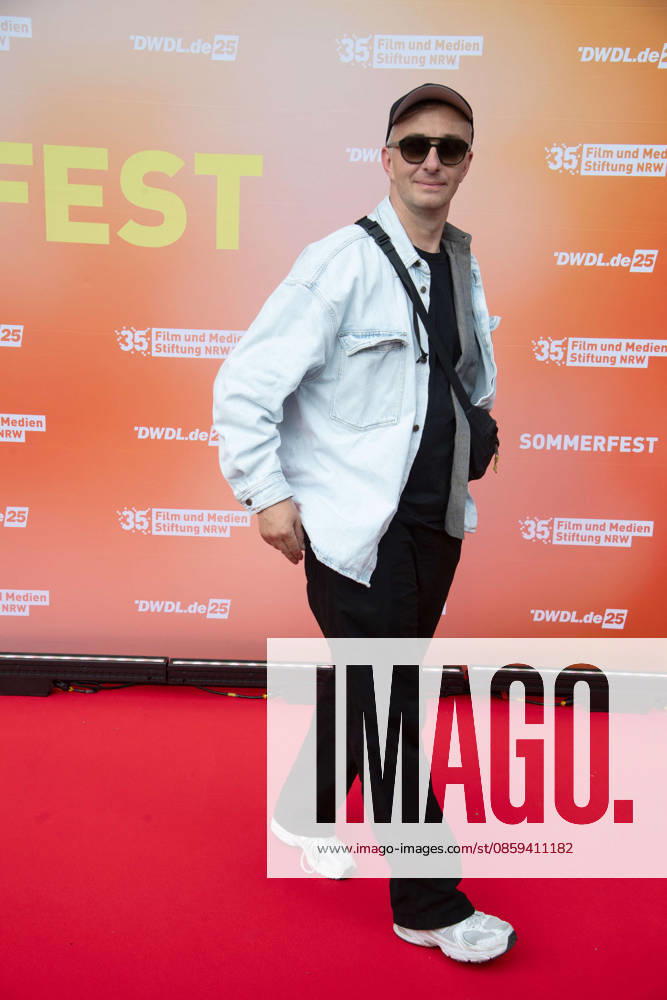 Jan BOEHMERMANN, Böhmermann, Host, Portrait, Single Frame, Single Motif, Red Carpet, Red Carpet Show, Arrival, Summer Festival of the Film and Media Foundation NRW in Cologne, June 17, 2026,detected_source_language