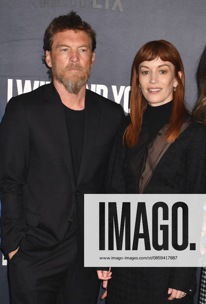 NEW YORK, NY - JUNE 17: Sam Worthington and Britt Lower at the Netflix premiere the New Harlan Coben series, I Will Find You on June 17, 2026 at The Plaza Hotel in New York City.