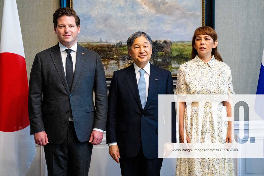 Imperial Couple Visit To Netherlands Emperor Naruhito of Japan visits the States General in The Hague, Netherlands on June 18, 2026, during a state visit accompanied by Empress Masako, meeting with President of the Senate Mei Li Vos and Speaker of the House Thom van Campen, marking 426 years of bilateral relations between Japan and the Netherlands. Photo by Patrick van Emst NL Beeld Bruno Press ABACAPRESS.COM Netherlands