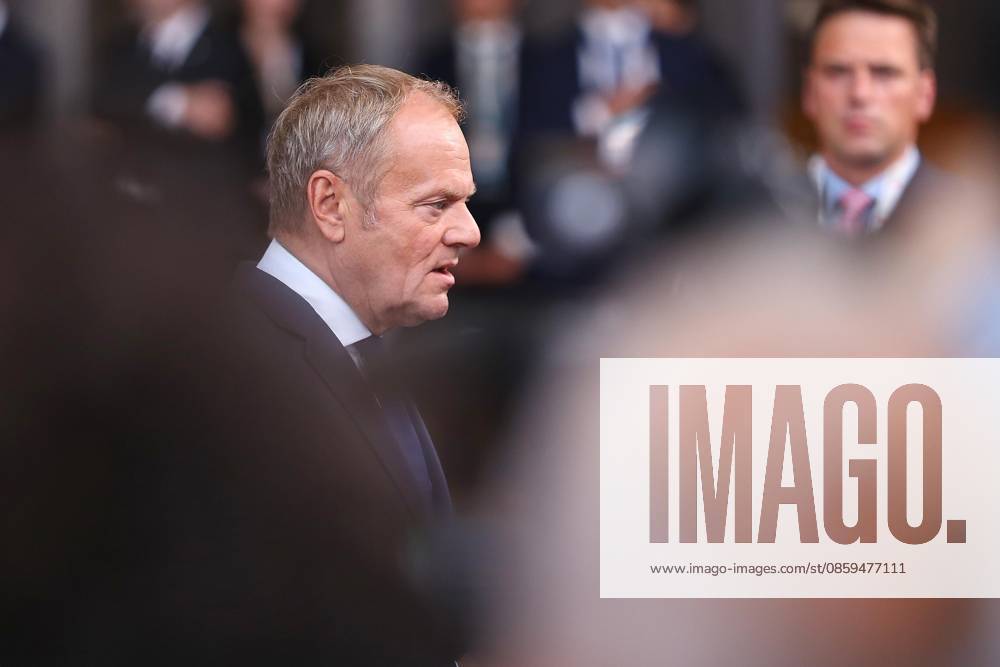 Brussels, Belgium, June 18, 2026; European Union Building; EU Summit; Donald Tusk, Prime Minister of the Republic of Poland,detected_source_language