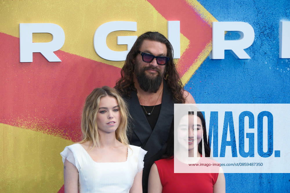 Supergirl UK Sneak Peek Fan Event, Cineworld Leicester Square, London, UK, 18 June 2026. Milly Alcock, Jason Momoa and Eve Ridley at Supergirl UK Sneak Peek Fan Event, Cineworld Leicester Square, London, UK, 18 June 2026., Credit:Julie Edwards Avalon United Kingdom, London