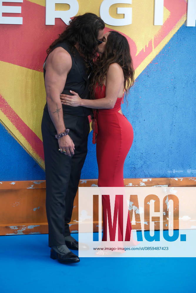 Supergirl UK Sneak Peek Fan Event, Cineworld Leicester Square, London, UK, 18 June 2026. Jason Momoa and Adria Arjona at Supergirl UK Sneak Peek Fan Event, Cineworld Leicester Square, London, UK, 18 June 2026., Credit:Julie Edwards Avalon United Kingdom, London