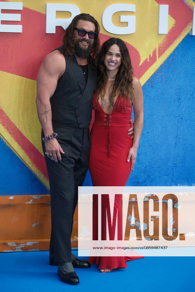 Supergirl UK Sneak Peek Fan Event, Cineworld Leicester Square, London, UK, 18 June 2026. Jason Momoa and Adria Arjona at Supergirl UK Sneak Peek Fan Event, Cineworld Leicester Square, London, UK, 18 June 2026., Credit:Julie Edwards Avalon United Kingdom, London