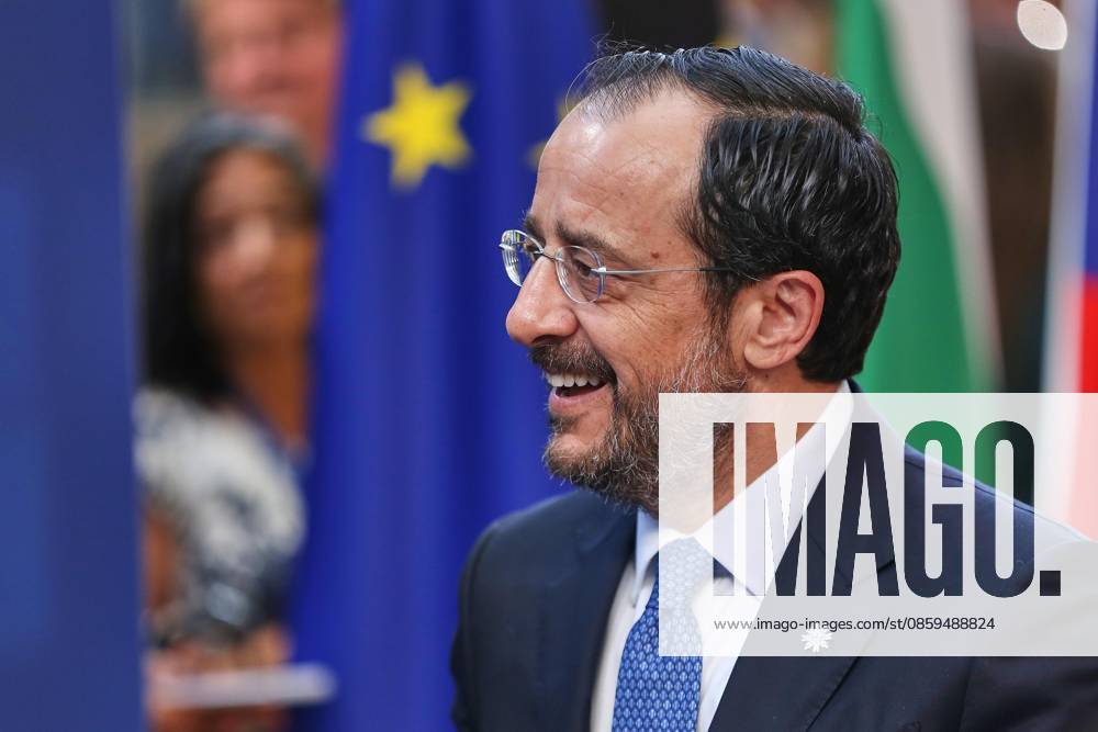 Brussels, Belgium, June 18, 2026, European Union Building, EU Summit, Nikos Christodoulidis, President of the Republic of Cyprus,detected_source_language