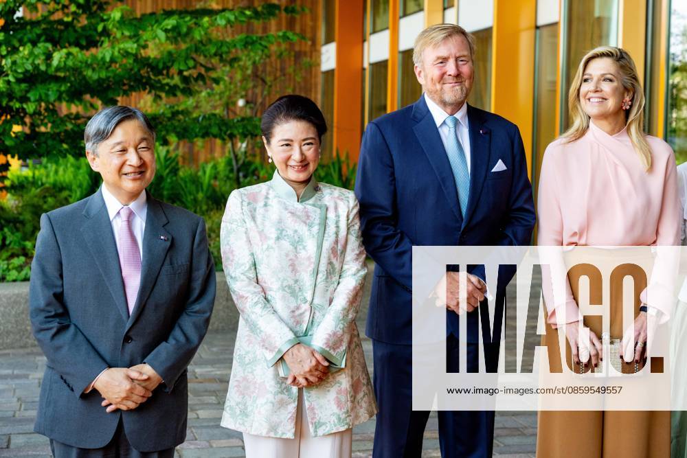 UTRECHT, The Netherlands, 2026-06-19 10:31:50 UTRECHT, 19-06-2026, Princess Maxima Center At the invitation of King Willem-Alexander and Queen Maxima, Emperor Naruhito of Japan is paying a state visit to the Netherlands. Emperor Naruhito is accompanied by Her Majesty Empress Masako. The state visit is a confirmation of the close and historic relationship between Japan and the Netherlands. The countries share 426 years of bilateral relations. PHOTO: NLBeeld POOL Mischa Schoemaker In the photo: Emperor Naruhito and Empress Masako. King Willem-Alexander and Queen Maxima visit the Princess Maxima Center for Pediatric Oncology in Utrecht. After a welcome by children, their parents, and hospital staff, the group visits the research wing. Cr