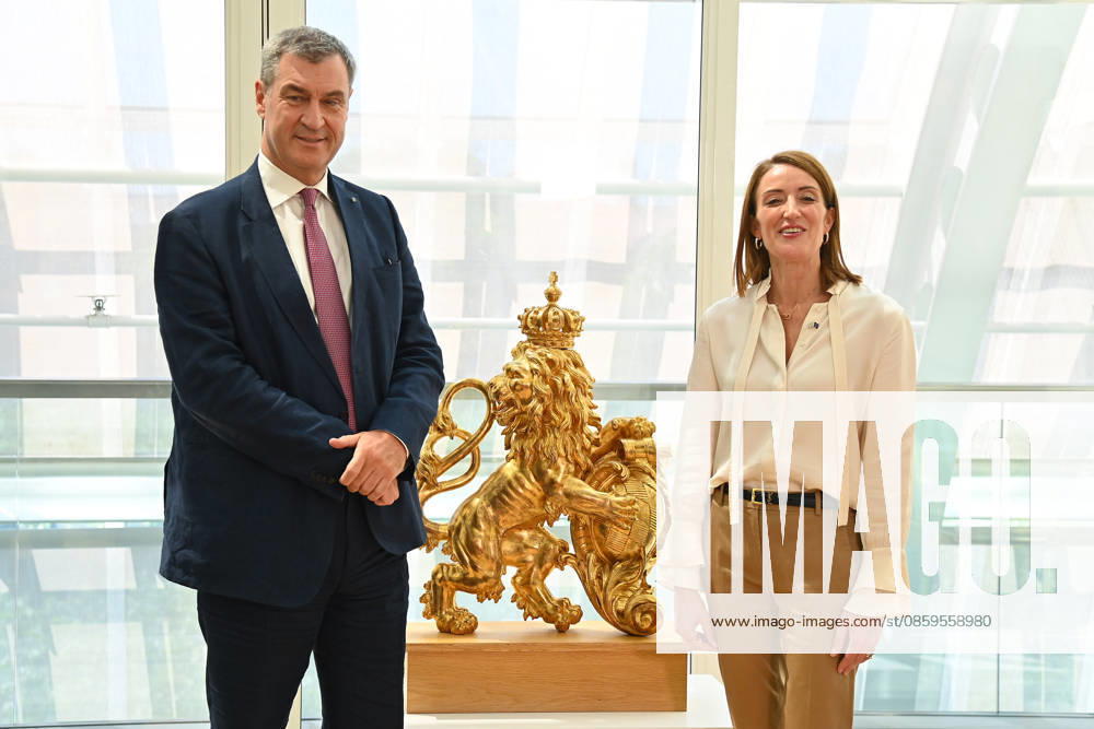 Meeting between Markus SOEDER, Minister-President of Bavaria and Chairman of the CSU, and Roberta Metsola, President of the European Parliament, on June 19, 2026, at the Orangery of the Bavarian State Chancellery in Munich,detected_source_language