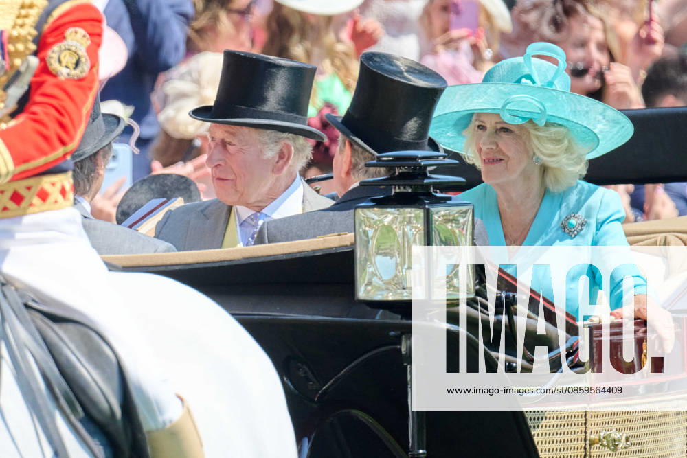Day 4 of Royal Ascot at Ascot Racecourse, Ascot, UK Ascot, UK. 19 June, 2026. King Charles III and Queen Camilla during the Royal Procession ahead of the racing on Day 4 of Royal Ascot at Ascot Racecourse., Credit:Bart Lenoir Avalon UK, Ascot