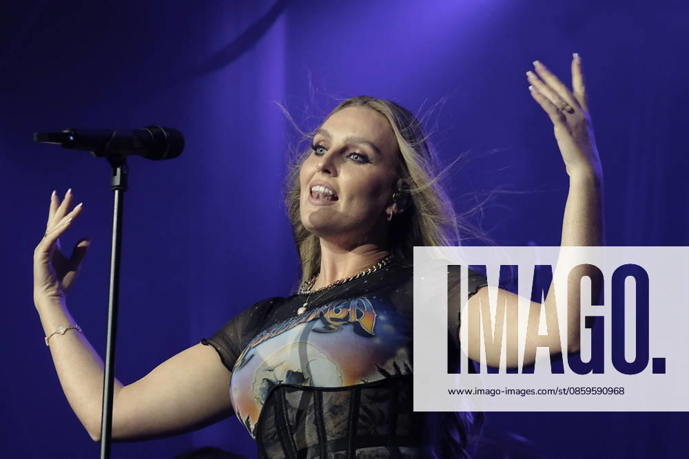 Perrie performs at the Isle of Wight festival in Newport, UK - 19 Jun 2026 English singer songwriter Perrie Louise Edwards known professionally as Perrie performing live on stage at the Isle of Wight festival. Her music career began when she auditioned for The X Factor UK, and joined the line up for Little Mix. She launched her career as a solo artist in 2024 Newport United Kingdom