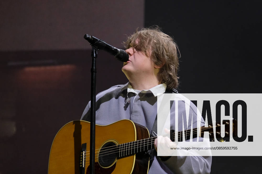 Lewis Capaldi, performs live on stage at the Isle of Wight festival in Newport, UK -19 Jun 2026 Scottish singer songwriter Lewis Marc Capaldi, known professionally as Lewis Capaldi, performs live on stage at the Isle of Wight festival. His single Someone You Loved topped the UK Singles Chart where it remained for seven weeks, and it was nominated at the 62nd Annual Grammy Awards for Song of the Year Newport United Kingdom