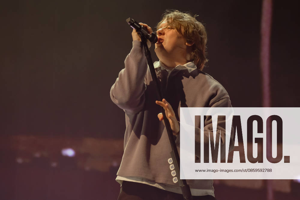 Lewis Capaldi, performs live on stage at the Isle of Wight festival in Newport, UK -19 Jun 2026 Scottish singer songwriter Lewis Marc Capaldi, known professionally as Lewis Capaldi, performs live on stage at the Isle of Wight festival. His single Someone You Loved topped the UK Singles Chart where it remained for seven weeks, and it was nominated at the 62nd Annual Grammy Awards for Song of the Year Newport United Kingdom