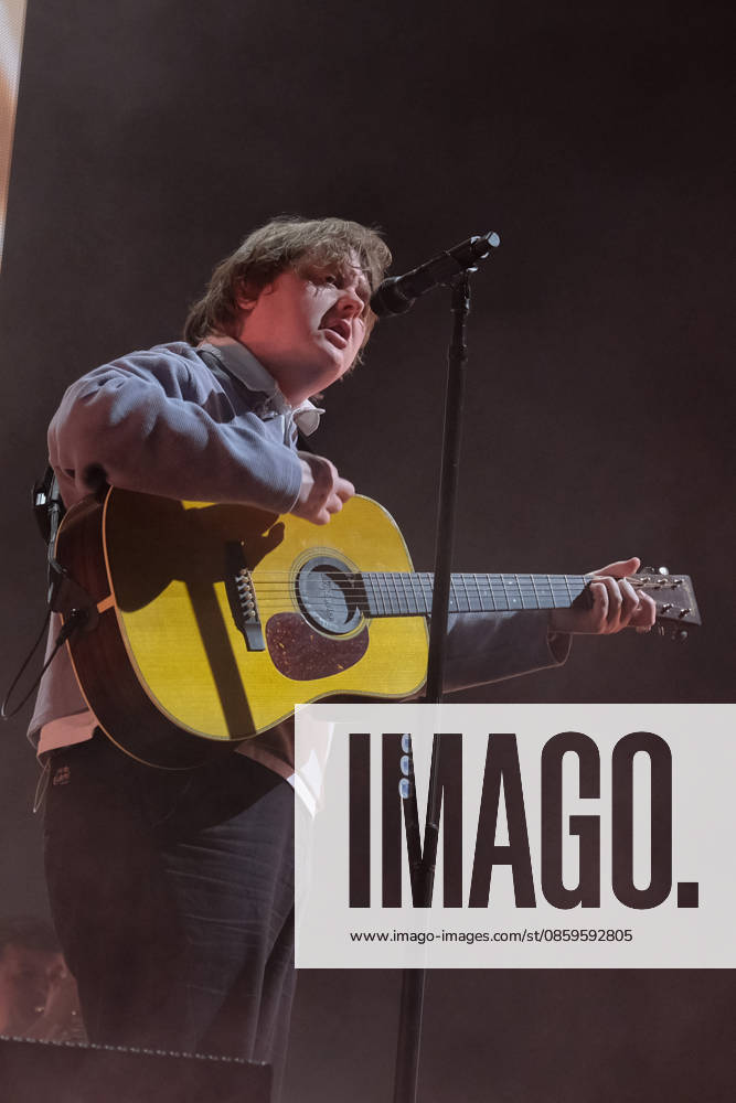 Lewis Capaldi, performs live on stage at the Isle of Wight festival in Newport, UK -19 Jun 2026 Scottish singer songwriter Lewis Marc Capaldi, known professionally as Lewis Capaldi, performs live on stage at the Isle of Wight festival. His single Someone You Loved topped the UK Singles Chart where it remained for seven weeks, and it was nominated at the 62nd Annual Grammy Awards for Song of the Year Newport United Kingdom