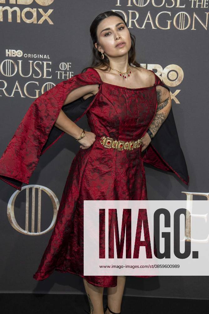 ABB HBOs Salome Sylvana walked the black carpet at the German premiere of the third season of the HBO Original series House of the Dragon at Kino International on June 19, 2026, in Berlin, Germany,detected_source_language