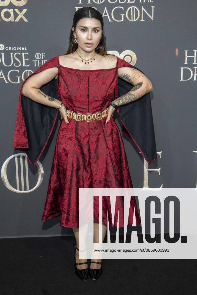 ABB HBOs Salome Sylvana walked the black carpet at the German premiere of the third season of the HBO Original series House of the Dragon at Kino International on June 19, 2026, in Berlin, Germany,detected_source_language