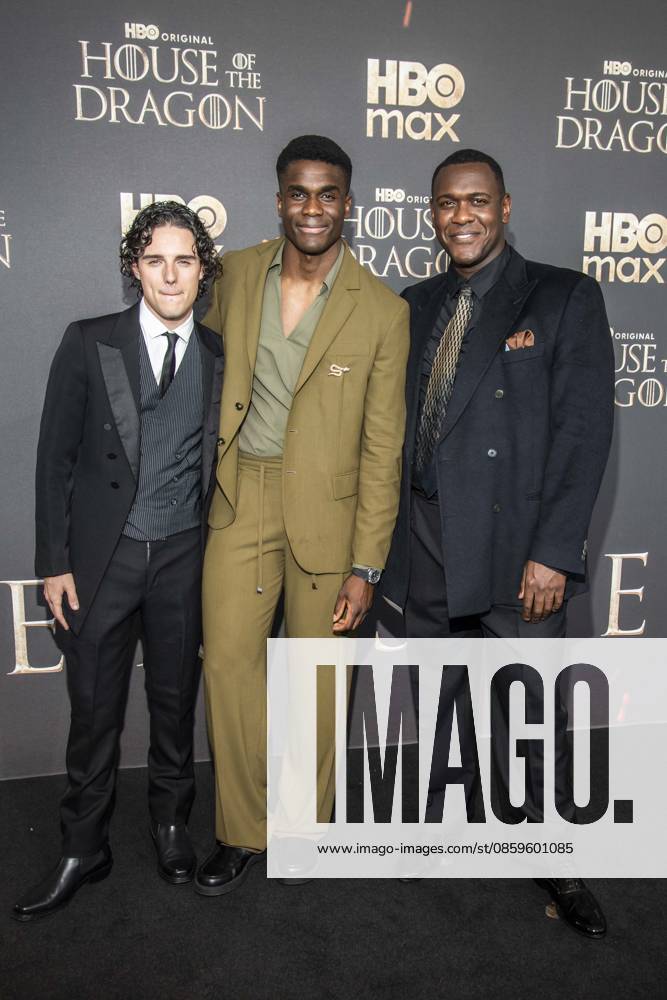 ABB HBOs Harry Collett, Clinton Liberty, and Abubakar Salim walked the red carpet at the German premiere of the third season of the HBO Original series House of the Dragon at Kino International on June 19, 2026, in Berlin, Germany,detected_source_language