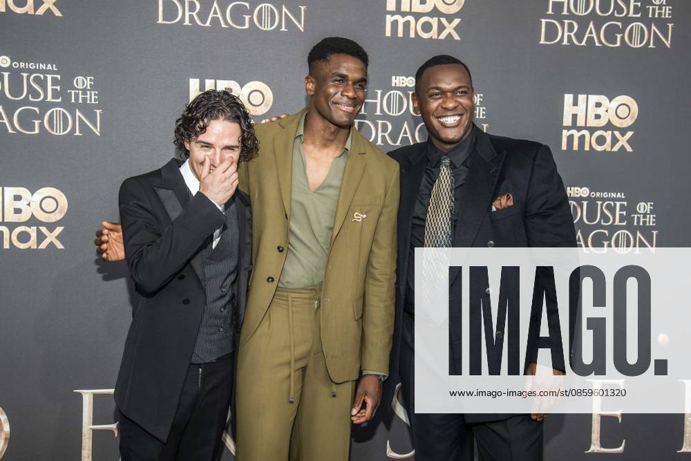 ABB HBOs Harry Collett, Clinton Liberty, and Abubakar Salim walked the red carpet at the German premiere of the third season of the HBO Original series House of the Dragon at Kino International on June 19, 2026, in Berlin, Germany,detected_source_language