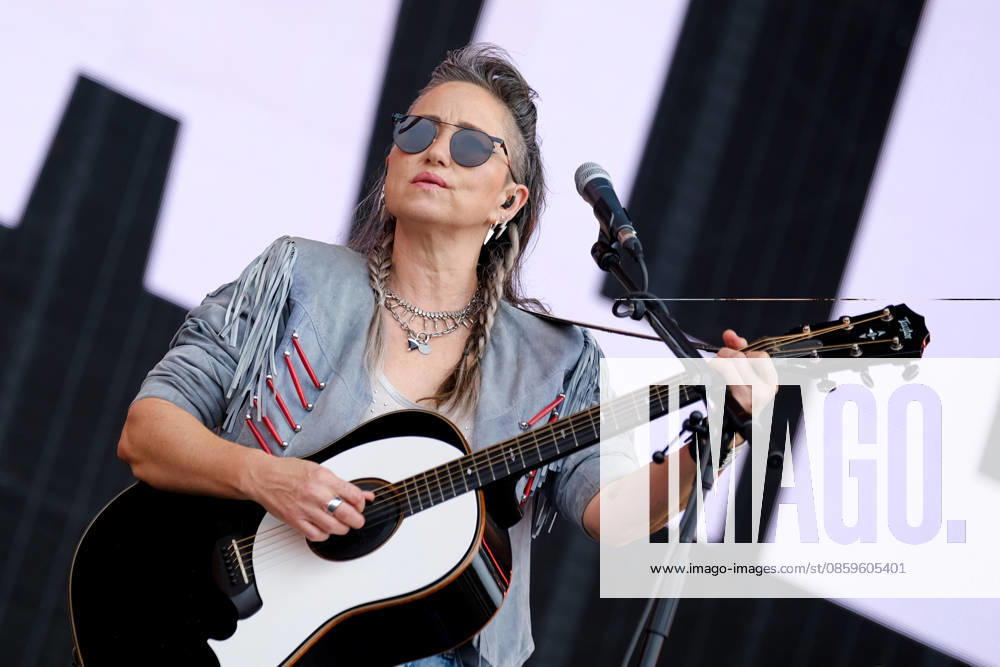 Scottish singer-songwriter and musician Kate Victoria Tunstall, known professionally as KT Tunstall, performing live on stage at the Isle of Wight festival. Newport United Kingdom - ZUMAs197 20260620_aaa_s197_077