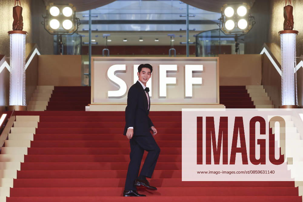 Actor Yosh Yu Shi arrives at the red carpet of the closing ceremony for the 28th Shanghai International Film Festival on June 20, 2026 in Shanghai, China.