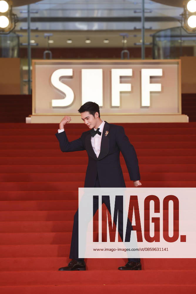 Actor Yosh Yu Shi arrives at the red carpet of the closing ceremony for the 28th Shanghai International Film Festival on June 20, 2026 in Shanghai, China.