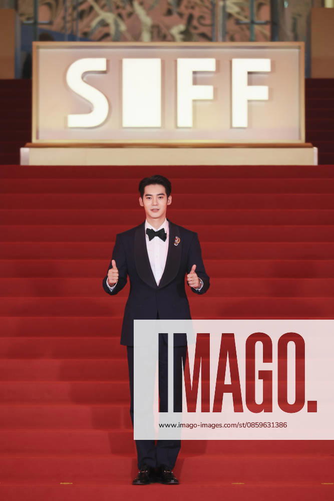 Actor Yosh Yu Shi arrives at the red carpet of the closing ceremony for the 28th Shanghai International Film Festival on June 20, 2026 in Shanghai, China.