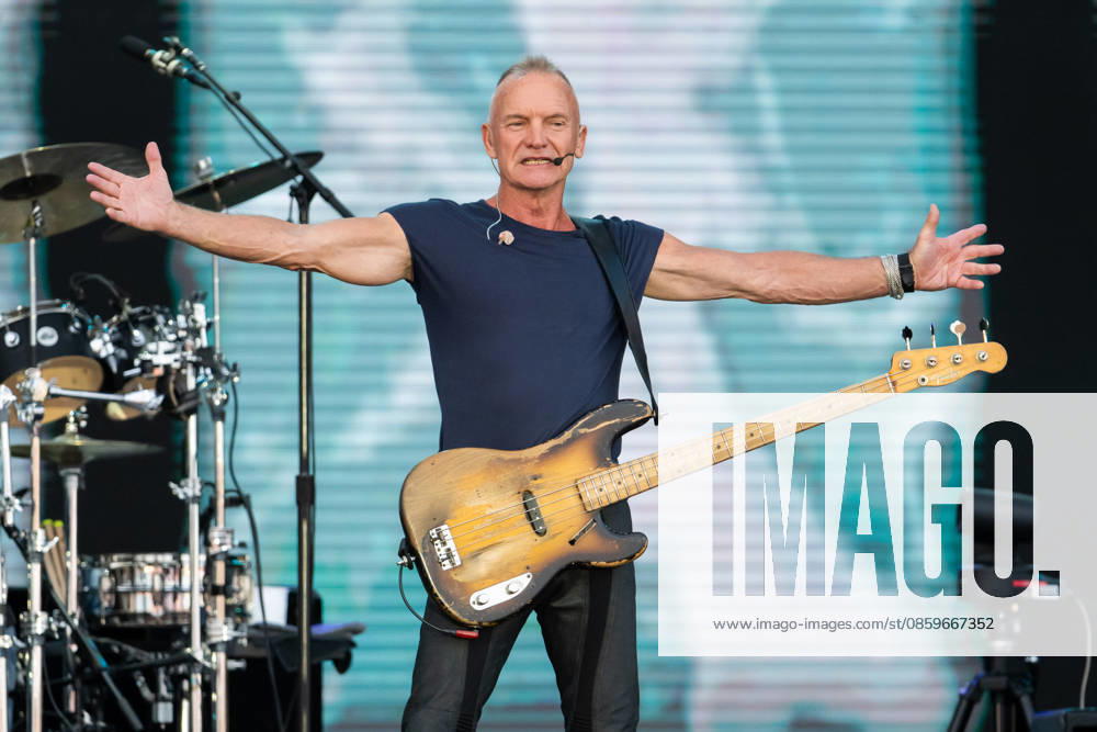 A concert by British musician Sting as part of the Metronome Prague music festival, on June 21, 2026, in Prague, Czech Republic. (CTKxPhoto OndrejxDeml) CTKPhotoP2026062105887 CTKPhotoP2026062105887