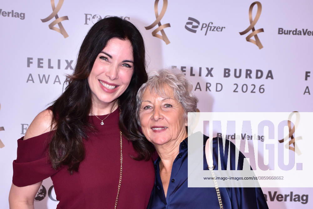Alexandra Polzin and her mother, Regina Polzin, attend the Felix Burda Award ceremony on June 21, 2026, at the Axika in Berlin, Germany. Felix Burda Award in Berlin,detected_source_language