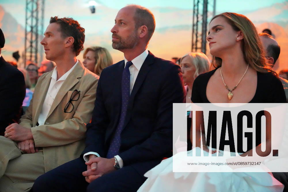 Britain Royals Britain s Prince William, the Prince of Wales, sits beside actress Emma Watson, right, and actor Benedict Cumberbatch, left, as he attends a landmark Business Forum for The Royal Foundation s United for Wildlife in London, Monday, June 22, 2026., Credit:Kirsty Wigglesworth PA ROTA - B68 Avalon GBR, London