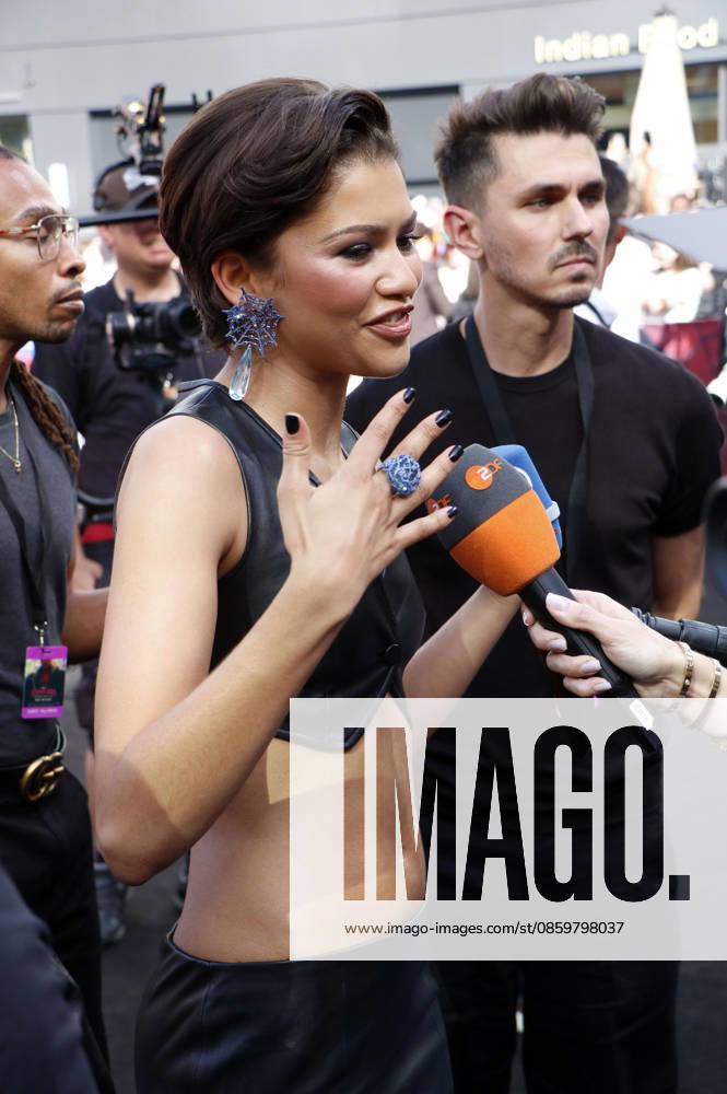 Zendaya at the fan event for the movie Spider-Man Foto:xA.xFuturexImagex spiderman_berlin_6690