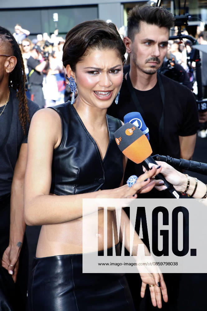 Zendaya at the fan event for the movie Spider-Man Foto:xA.xFuturexImagex spiderman_berlin_6691