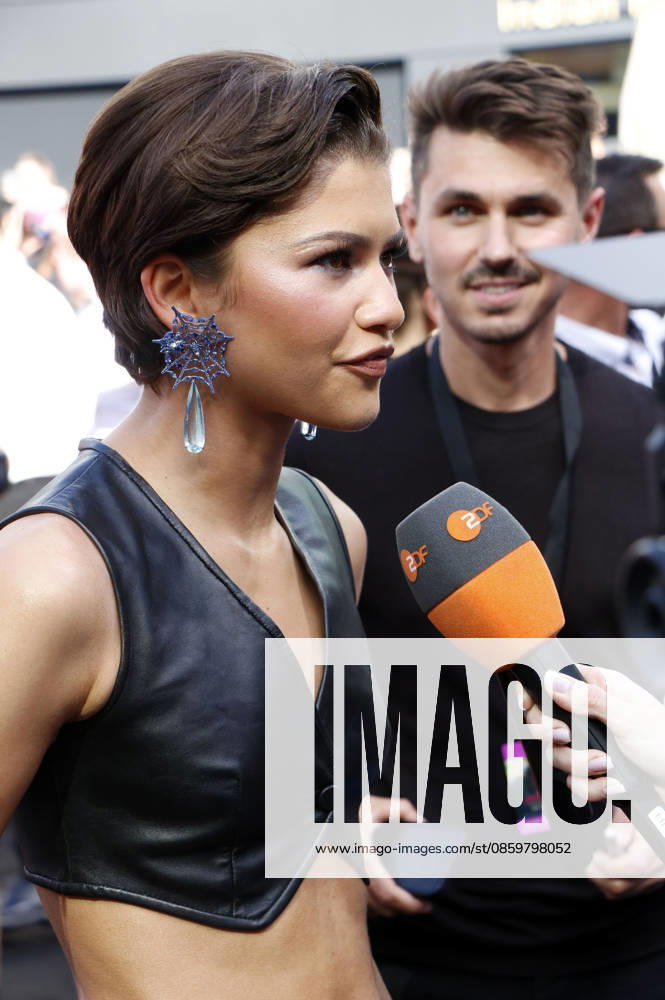 Zendaya at the fan event for the movie Spider-Man Foto:xA.xFuturexImagex spiderman_berlin_6695
