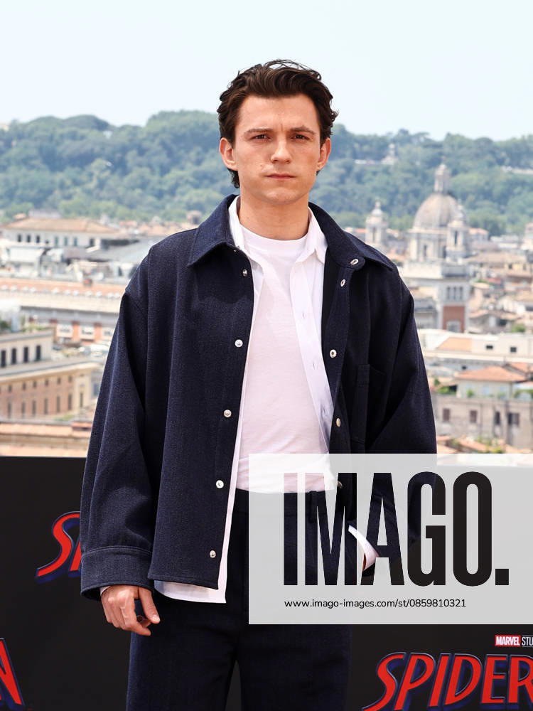 IPA85968602 - Rome, Hotel De la Ville, photocall for the movie Spider-Man: A New Beginning. Pictured: Tom Holland