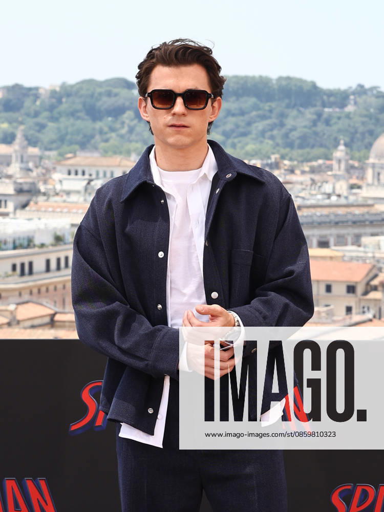 IPA85968654 - Rome, Hotel De la Ville, photocall for the movie Spider-Man: A New Beginning. Pictured: Tom Holland