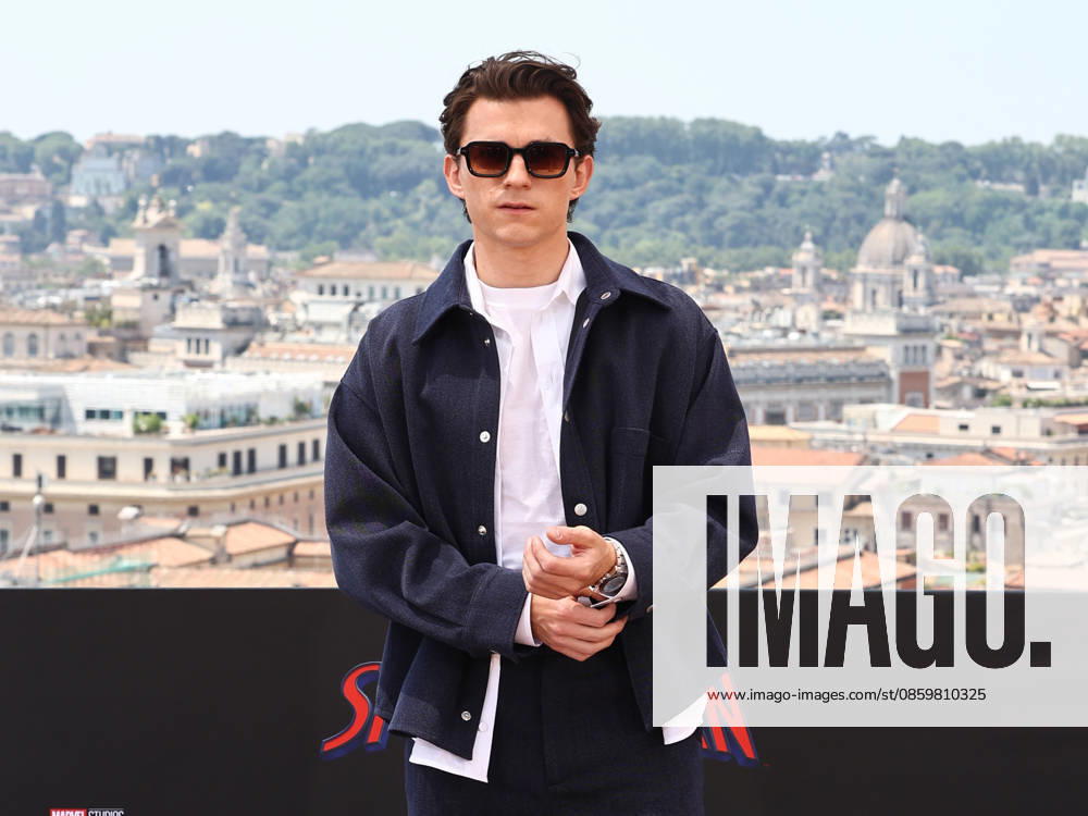IPA85968656 - Rome, Hotel De la Ville, photocall for the movie Spider-Man: A New Beginning. Pictured: Tom Holland