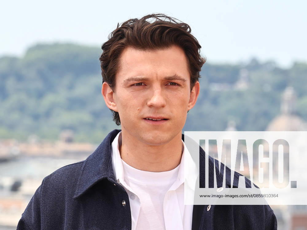IPA85968604 - Rome, Hotel De la Ville, photocall for the movie Spider-Man: A New Beginning. Pictured: Tom Holland