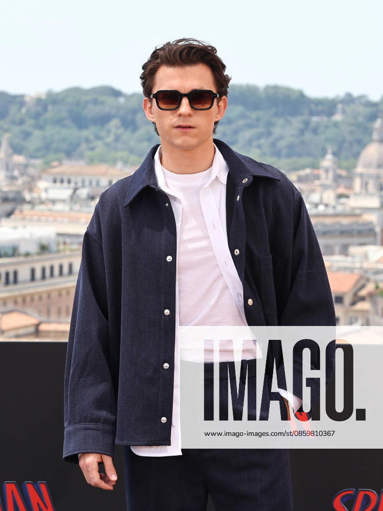 IPA85968620 - Rome, Hotel De la Ville, photocall for the movie Spider-Man: A New Beginning. Pictured: Tom Holland