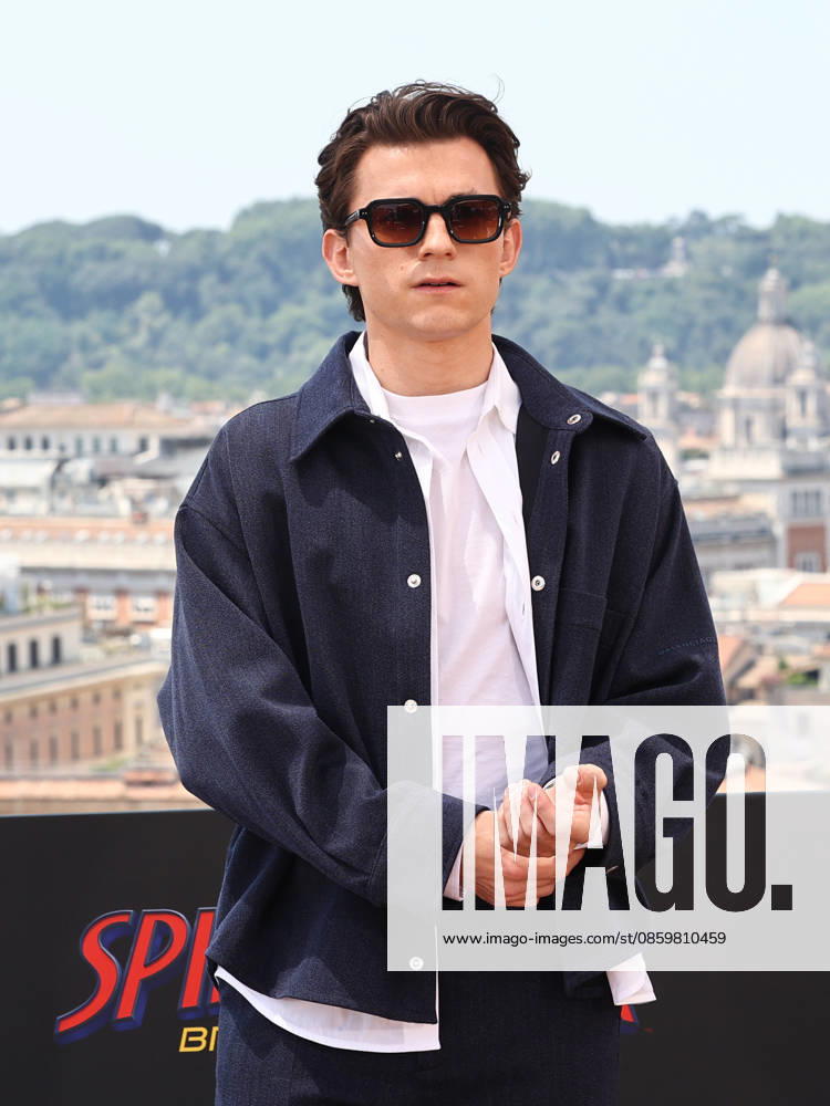 IPA85968663 - Rome, Hotel De la Ville, photocall for the movie Spider-Man: A New Beginning. Pictured: Tom Holland