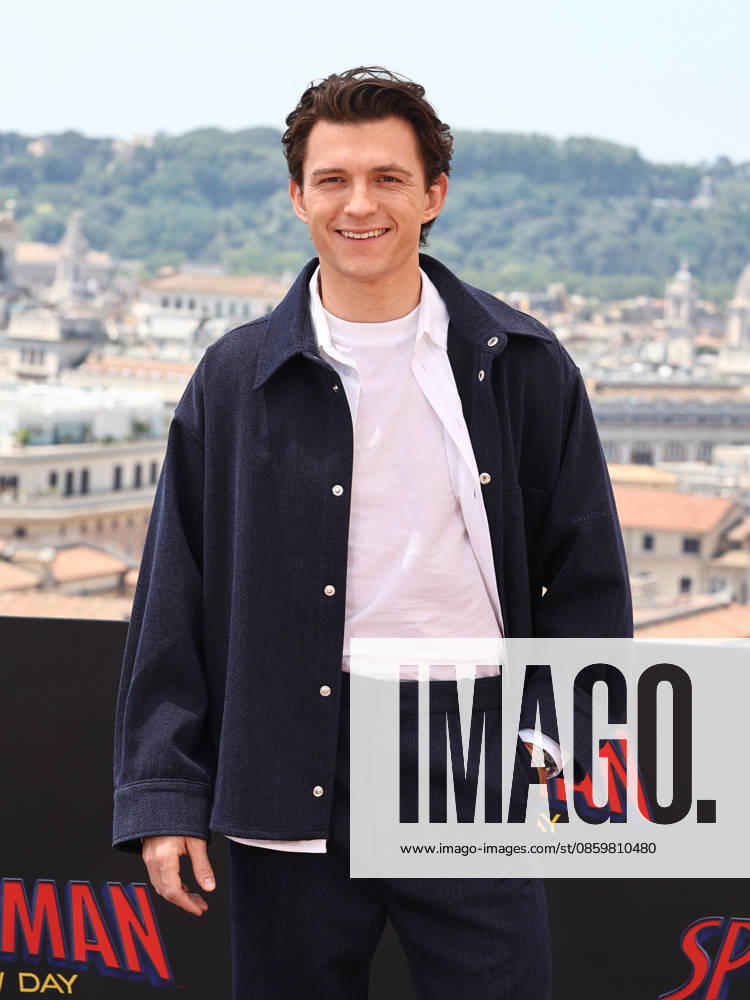 IPA85968670 - Rome, Hotel De la Ville, photocall for the movie Spider-Man: A New Beginning. Pictured: Tom Holland