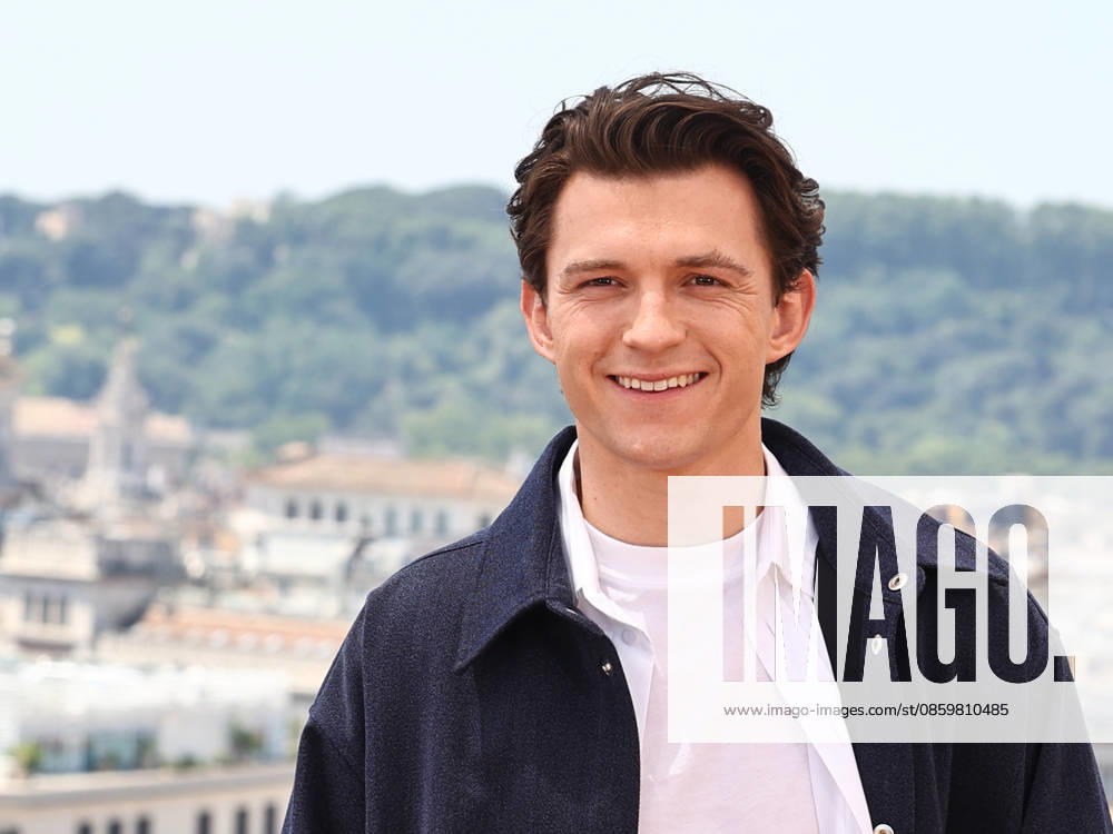IPA85968671 - Rome, Hotel De la Ville, photocall for the movie Spider-Man: A New Beginning. Pictured: Tom Holland
