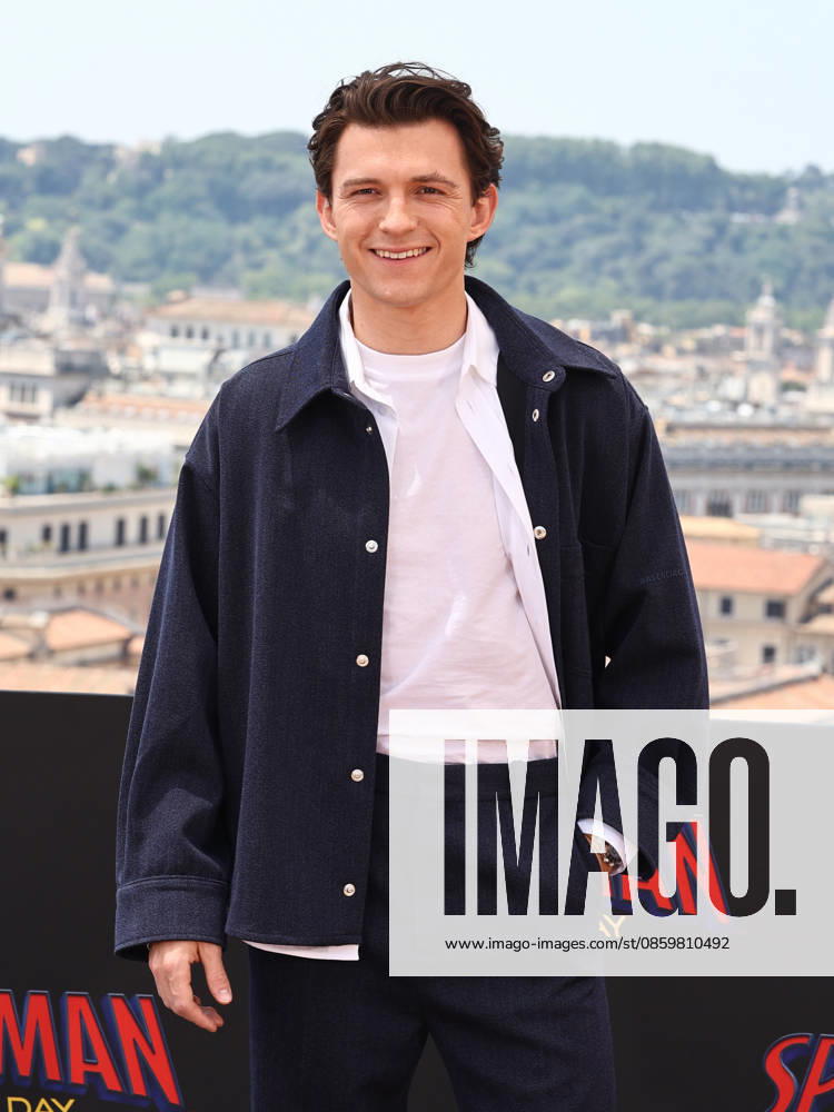 IPA85968672 - Rome, Hotel De la Ville, photocall for the movie Spider-Man: A New Beginning. Pictured: Tom Holland