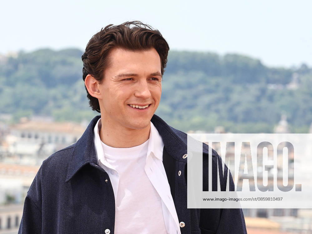 IPA85968673 - Rome, Hotel De la Ville, photocall for the movie Spider-Man: A New Beginning. Pictured: Tom Holland