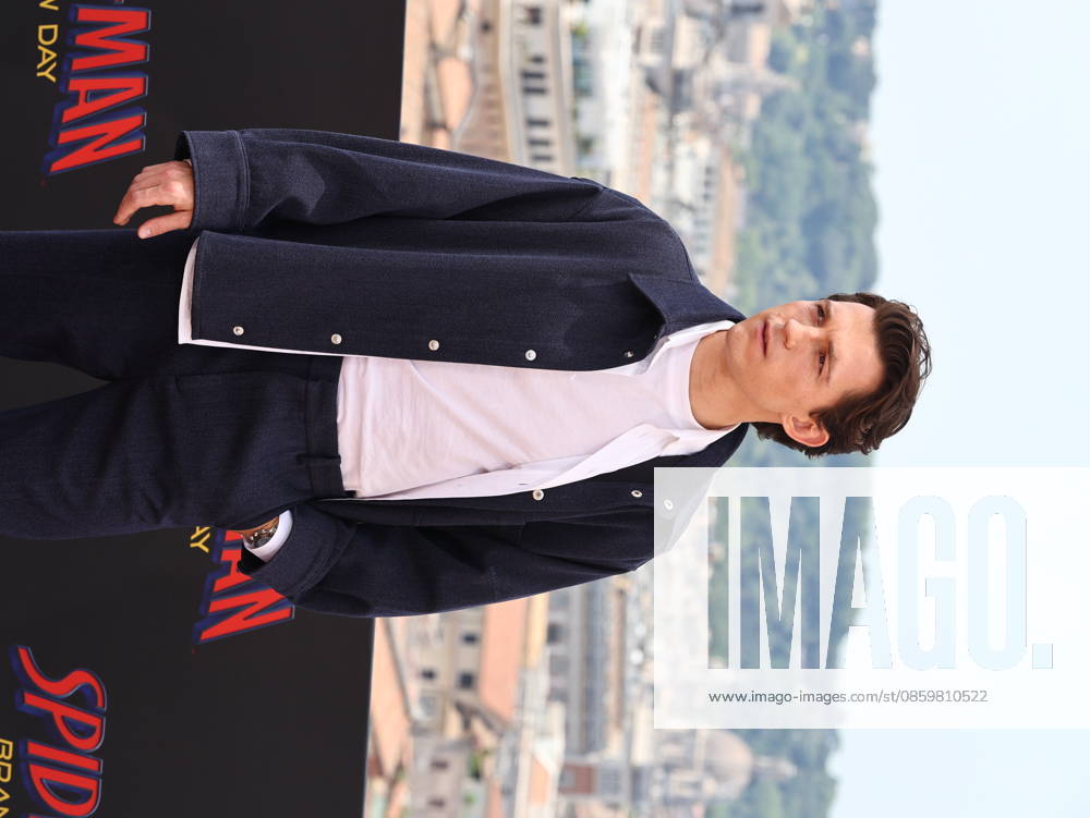 IPA85968676 - Rome, Hotel De la Ville, photocall for the movie Spider-Man: A New Beginning. Pictured: Tom Holland