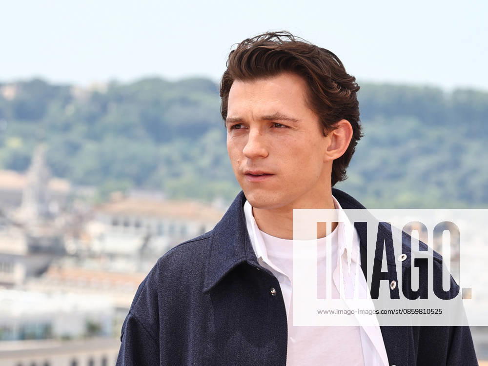 IPA85968677 - Rome, Hotel De la Ville, photocall for the movie Spider-Man: A New Beginning. Pictured: Tom Holland